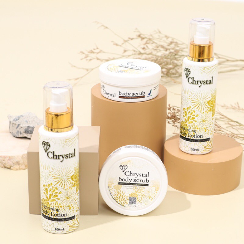 Paket scrub&lotion chrystal