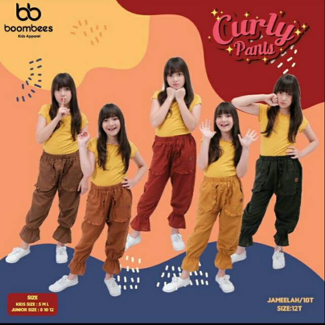 Celana Curly boombess