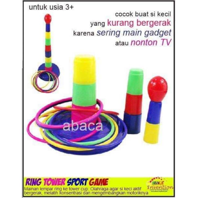 Abaca Ring Tower Sport Game