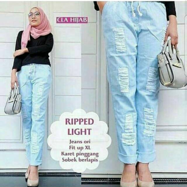 Celana ripped jeans