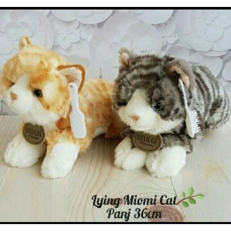 boneka kucing free sisir import