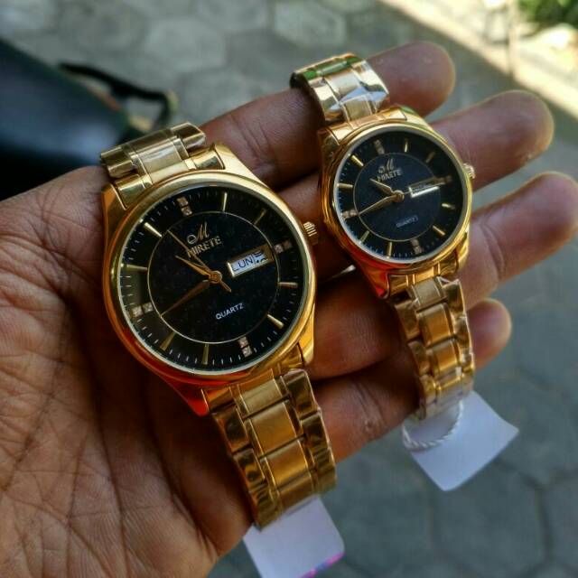 Jam tangan mirete couple original