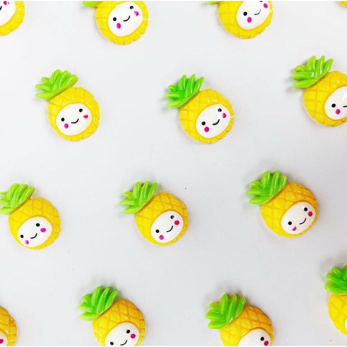 PINEAPPLE HEAD CHARM / HIASAN SLIME