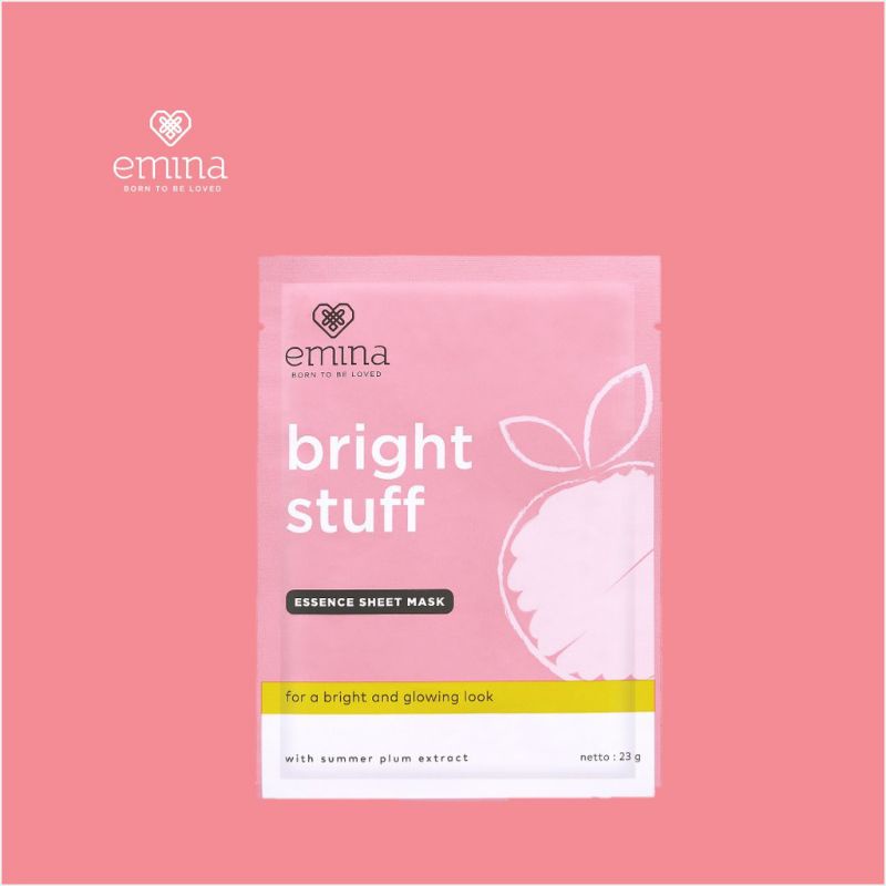 EMINA BRIGHT STUFF ESSENCE SHEET MASK