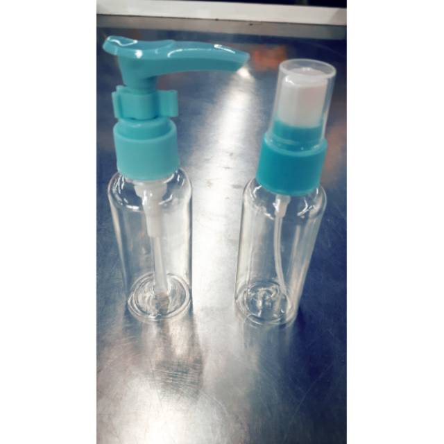 Botol spray dan gel kosong 60ml