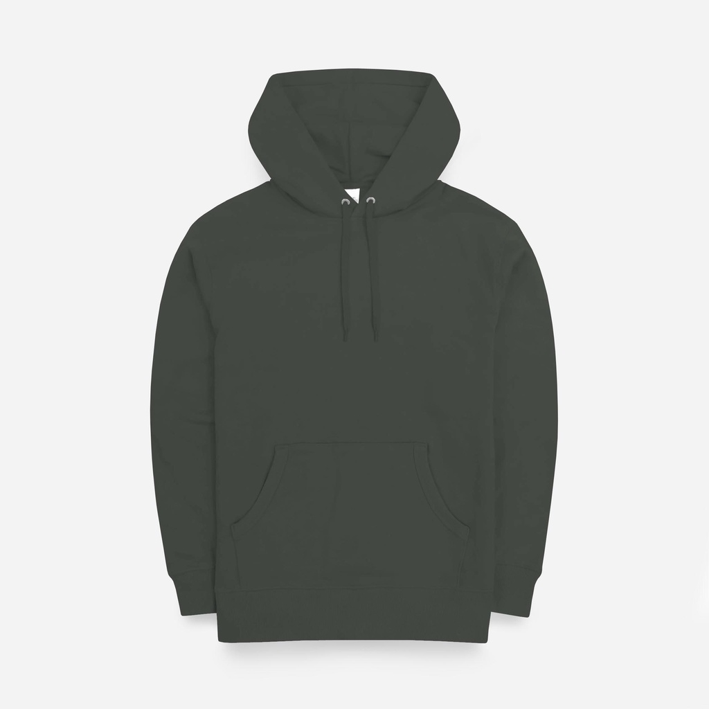 Human Greatness Hoodie Olive HGBasic