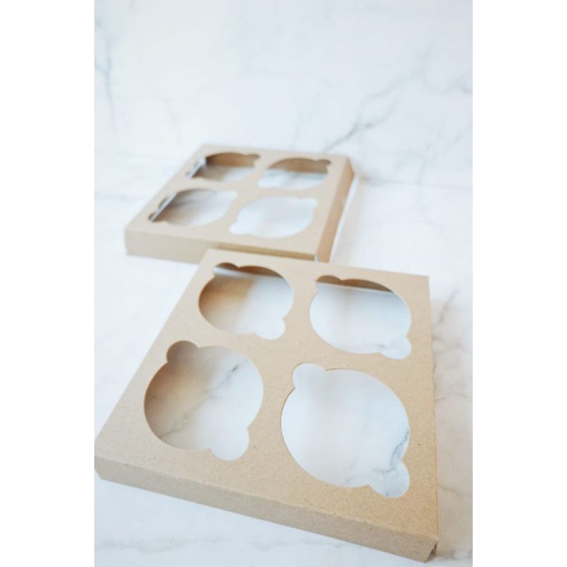 Insert Cupcake/Muffin Box Isi 4