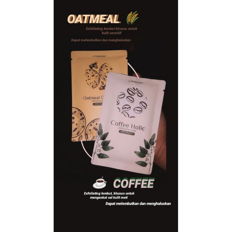 [ READY STOK ] MASKER COFFEE HOLIC