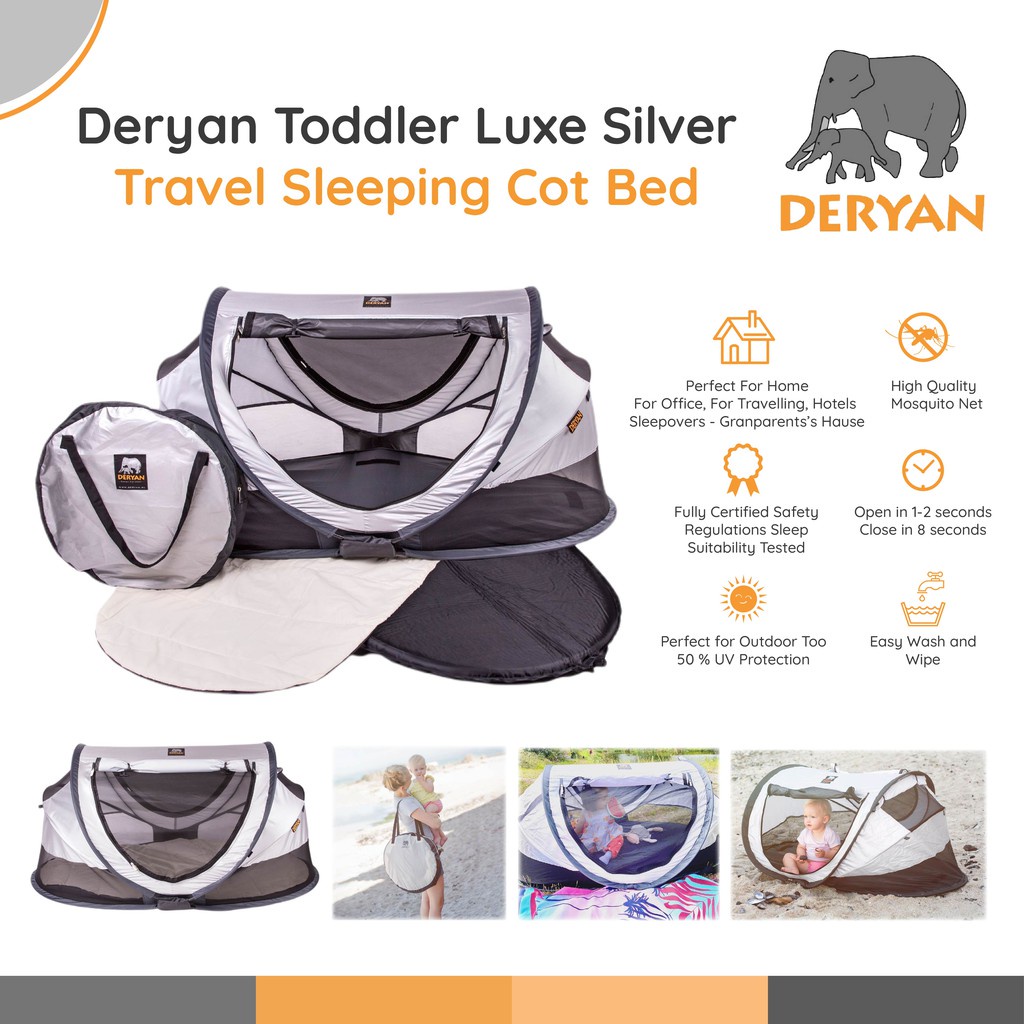 DERYAN TODDLER LUXE SILVER