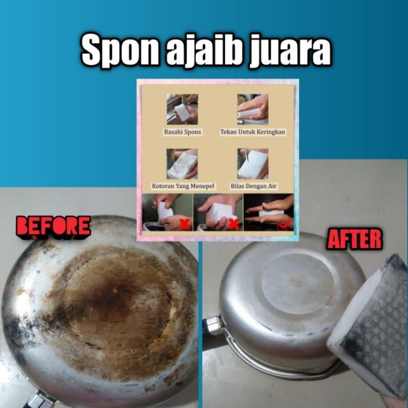 Magic sponge perpcs