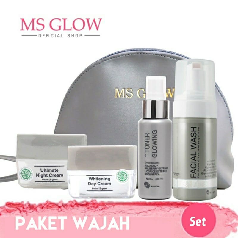 PAKET WAJAH MSGLOW ORIGINAL