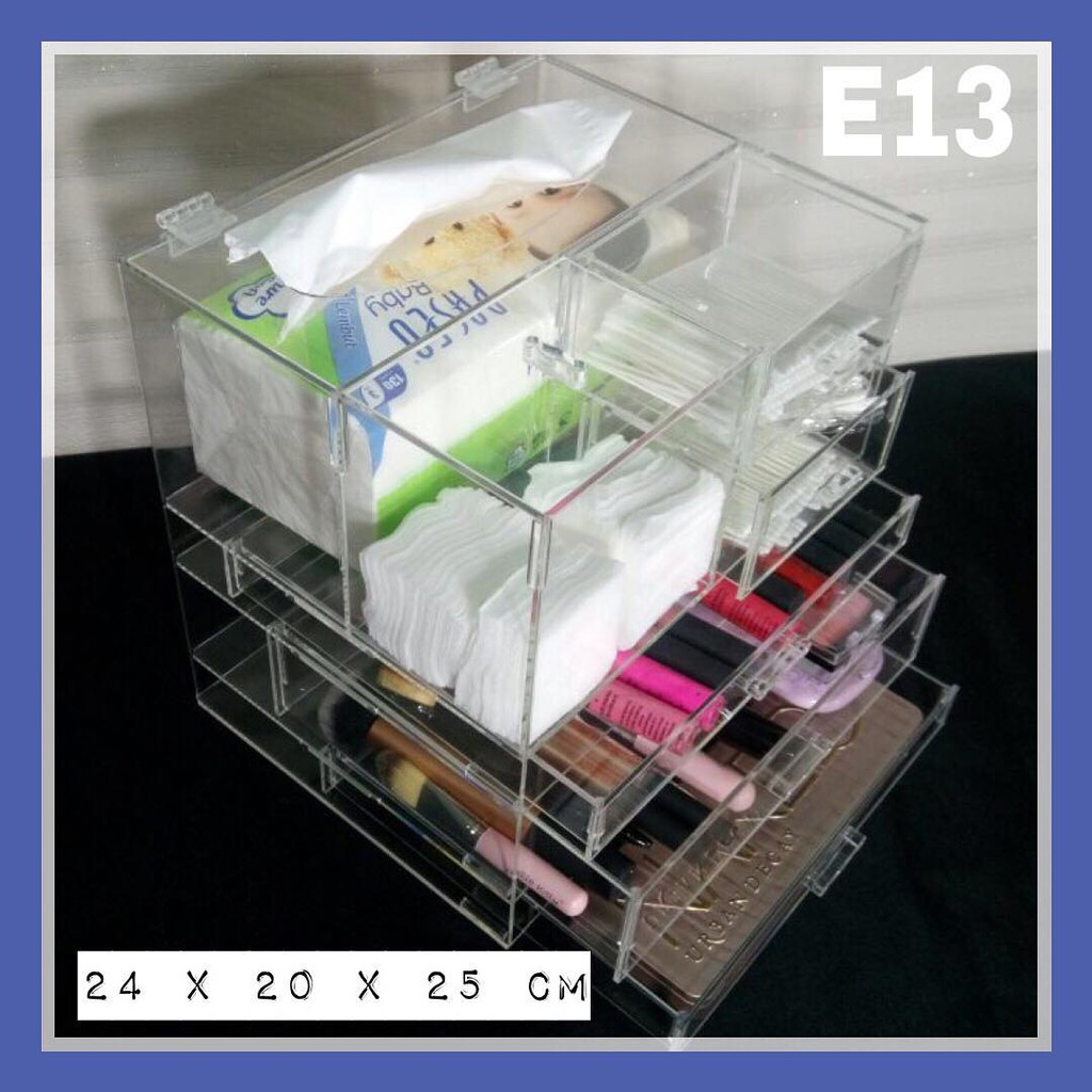 ACRYLIC COSMETIC ORGANIZER E13