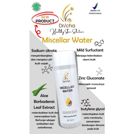 Micellar Water 100ml Dricha