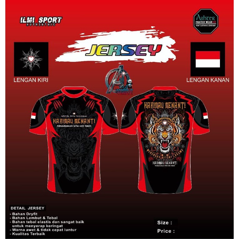 Kaos printing distro psht,Atribut Terate Bjn,idaemo22