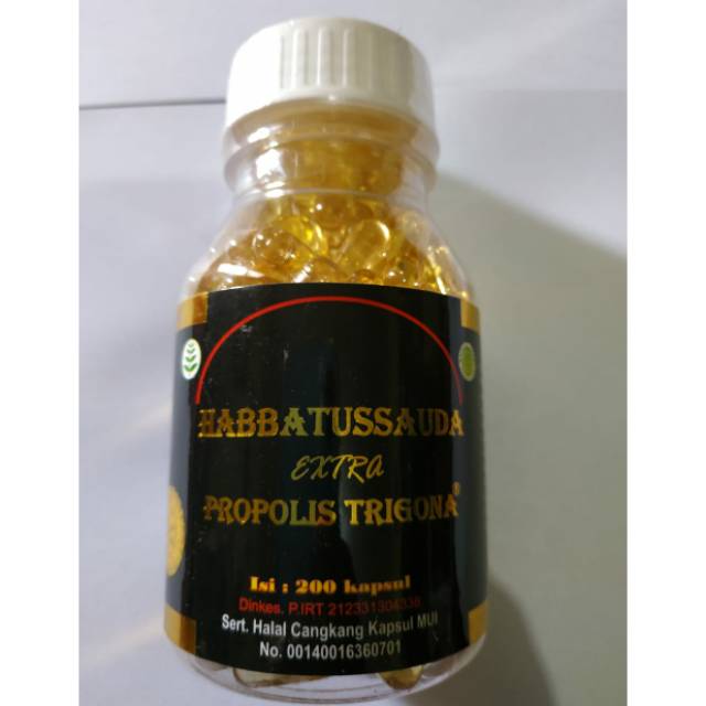 HABBATUSSAUDA EXTRA PROPOLIS TRIGONA 200 KAPSUL