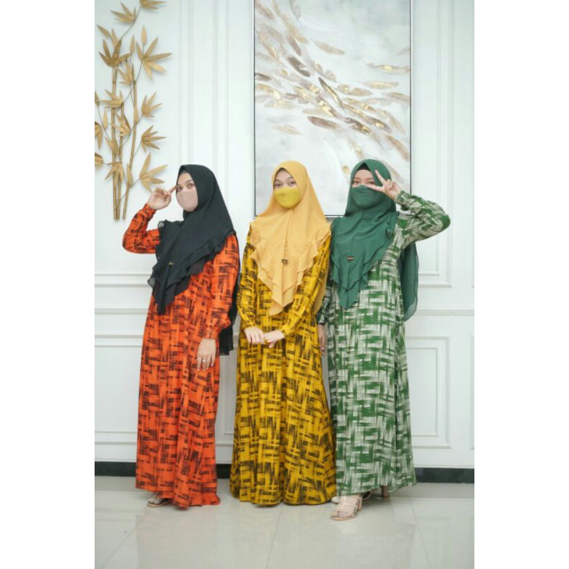 Gamis Abstrak ORI SEKARARUM