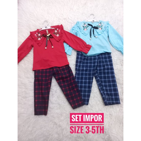Set Import anak perempuan