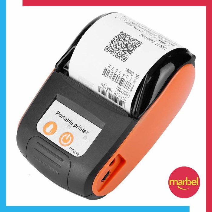 Printer Thermal Bluetooth Mini Printer Struk Kasir 58mm JPPT210