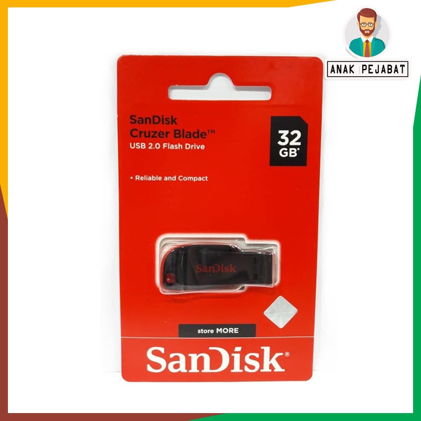 FLASHDISK SANDISK 32GB CZ50 ORIGINAL
