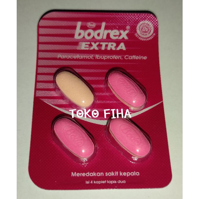 Bodrex Extra isi 4 kaplet