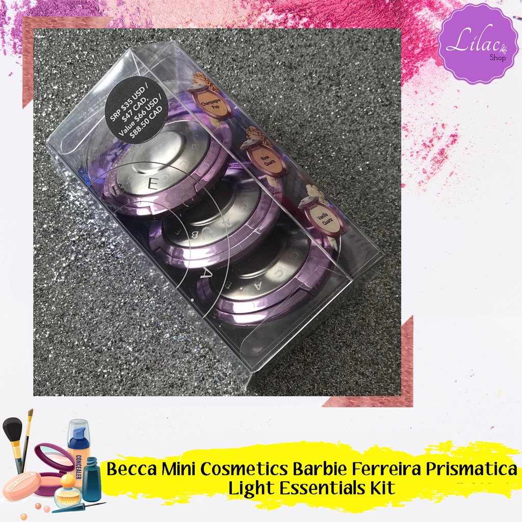 BECCA MINI BARBIE FERREIRA PRISMATICA LIGHT ESSENTIALS KIT