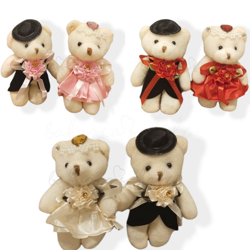 Boneka Bear Pasangan Couple Wedding Sangjit