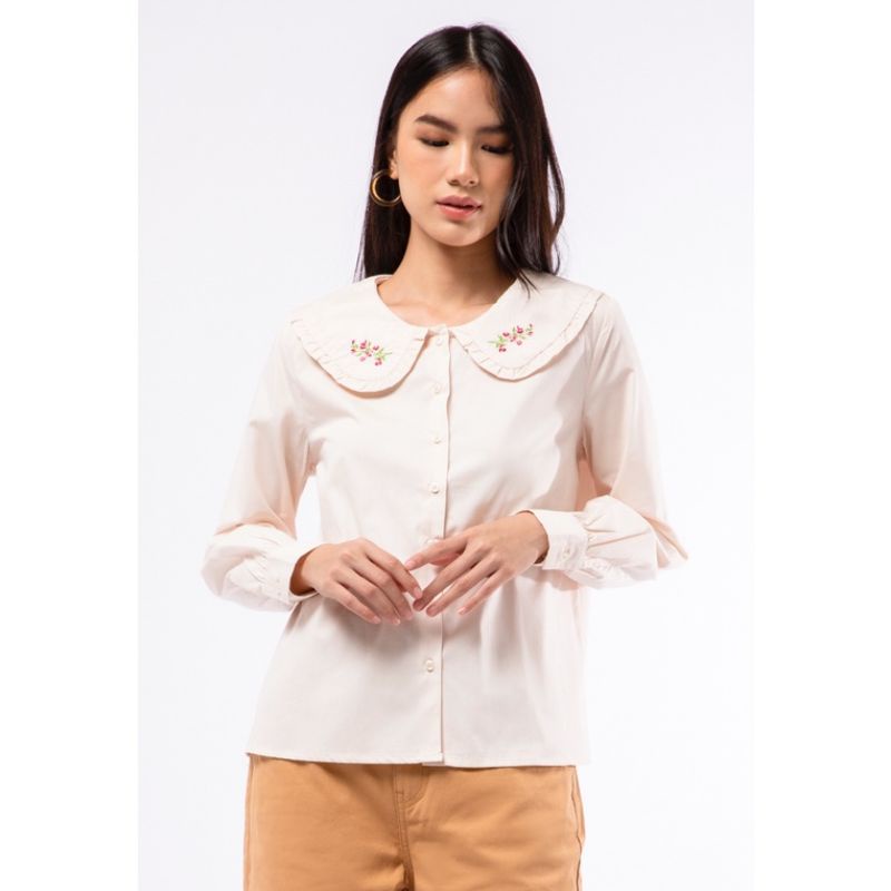 Executive blouse embordier