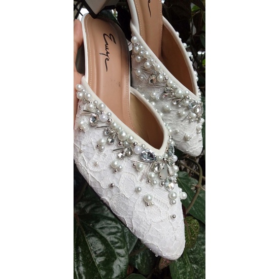 WEDDING SHOES PURE WHITE