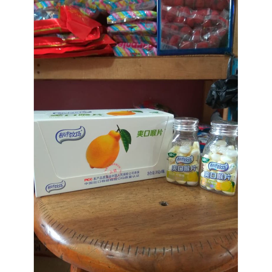 Permen Mint Rasa Lemon HHR1677