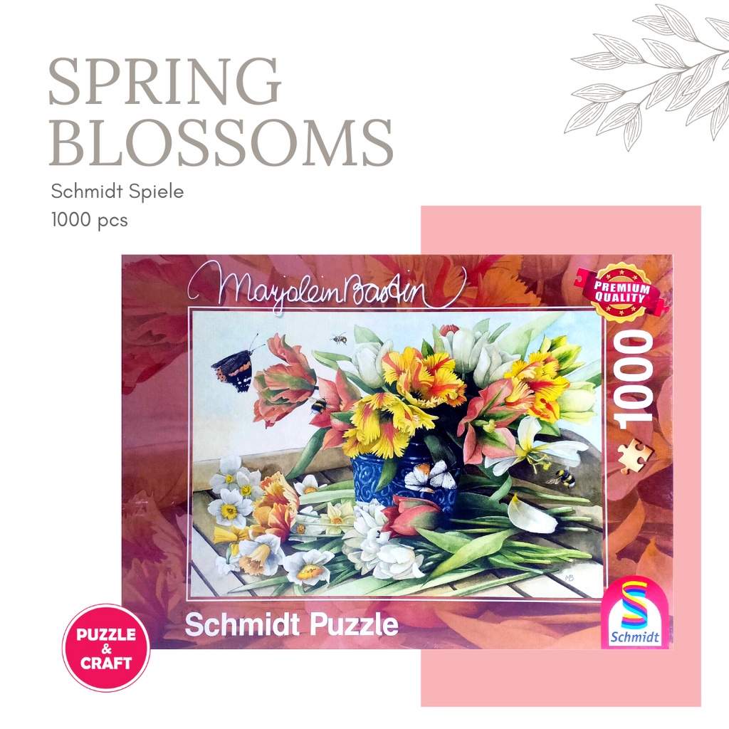 Schmidt Spring Blossoms Jigsaw Puzzle 1000 pcs