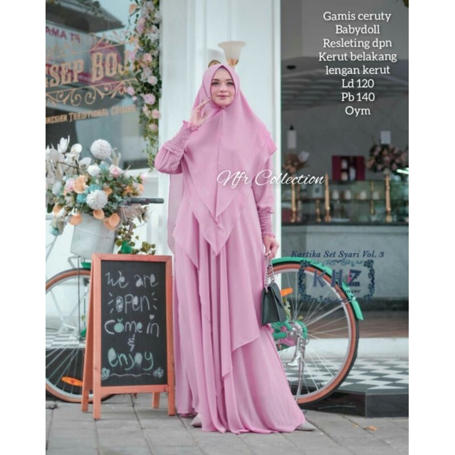 Gamis syar'i  khz