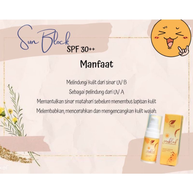 Sunblock pelindung sinar uv