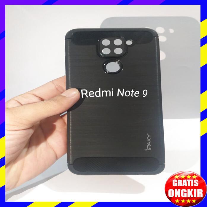ACC HP REDMI NOTE 9 XIOAMI CASE CARBON SOFTCASE CASING