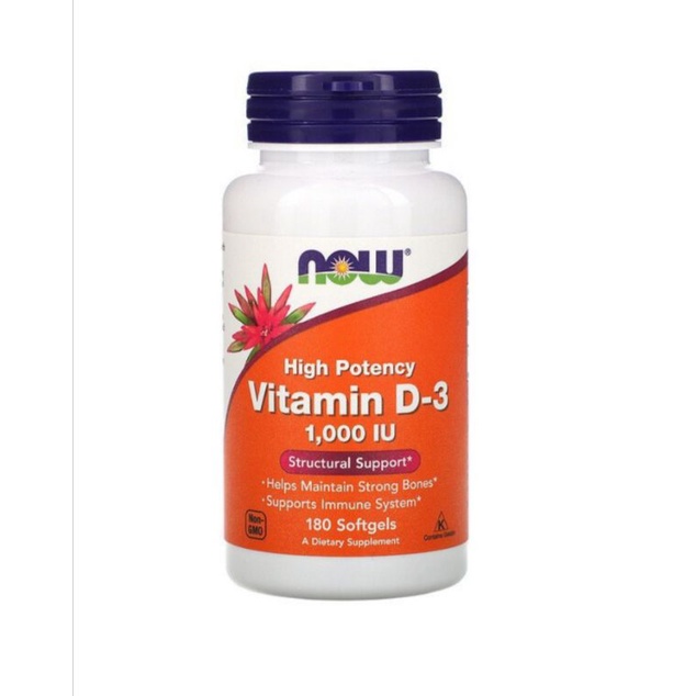 NOW VIT D3 1000 IU