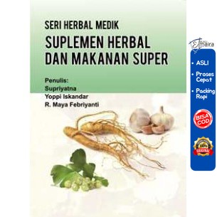 Suplemen Herbal dan Makanan Super - DEEPUBLISH