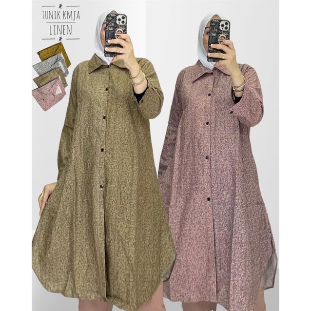 TUNIK LINEN LEMBUT