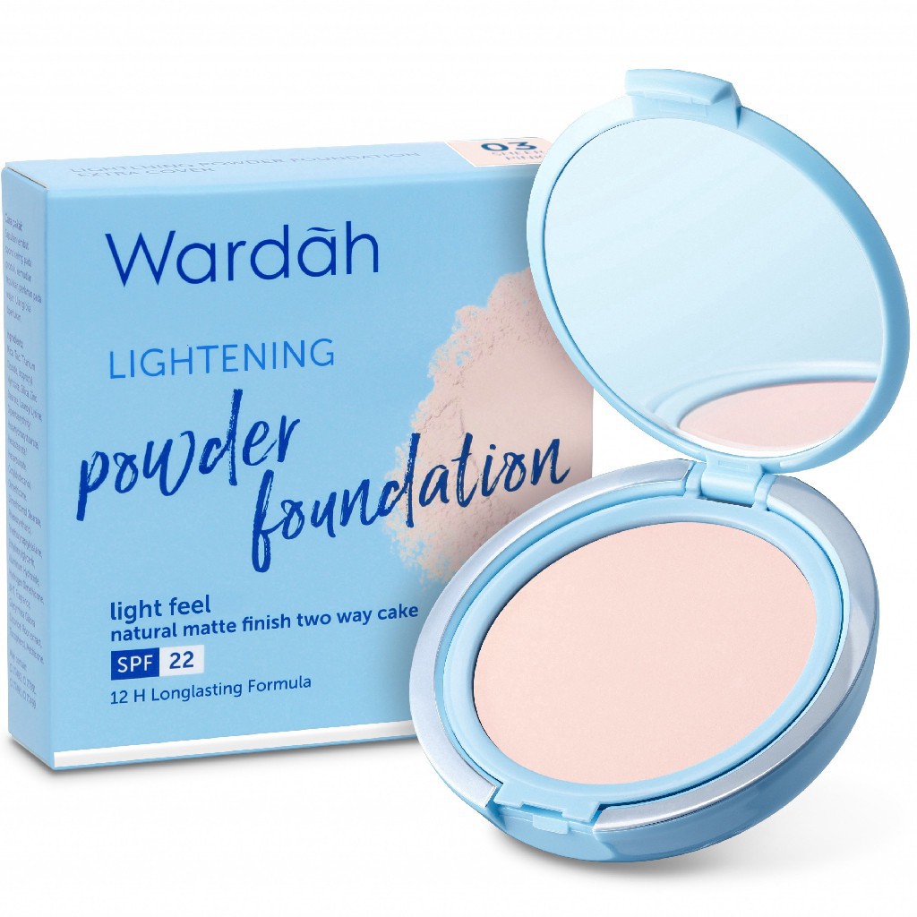 Wardah Lightening Two Way Cake Light Feel