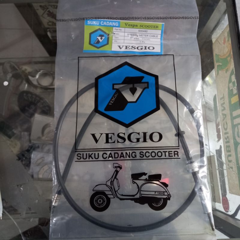 Kabel km kabel speedometer vespa excel exclusive