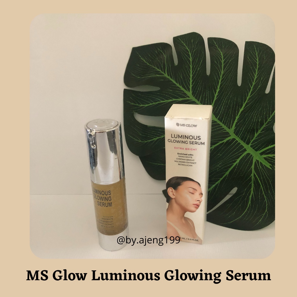 MS Glow Luminous Glowing Serum 15ml