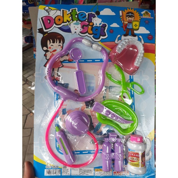 mainan dokter gigi set