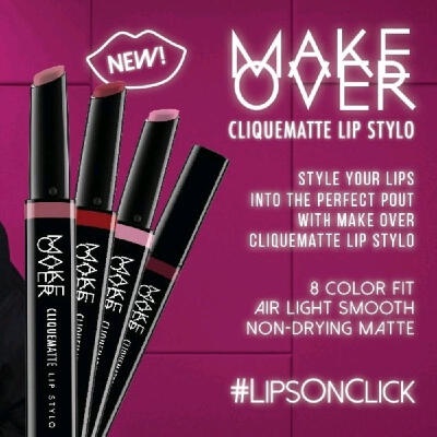 MAKE OVER Cliquematte Lip Stylo - 2gr