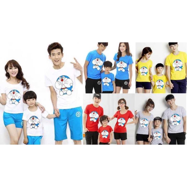 Couple family doraemon