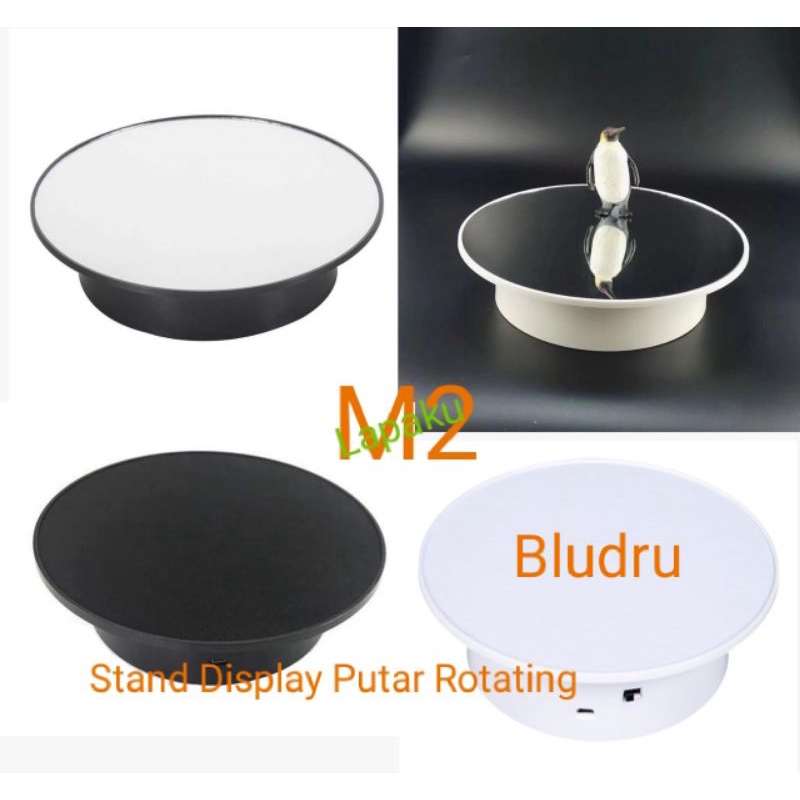 STAND DISPLAY PUTAR/TATAKAN FIGURE ROTATING DISPLAY 20CM