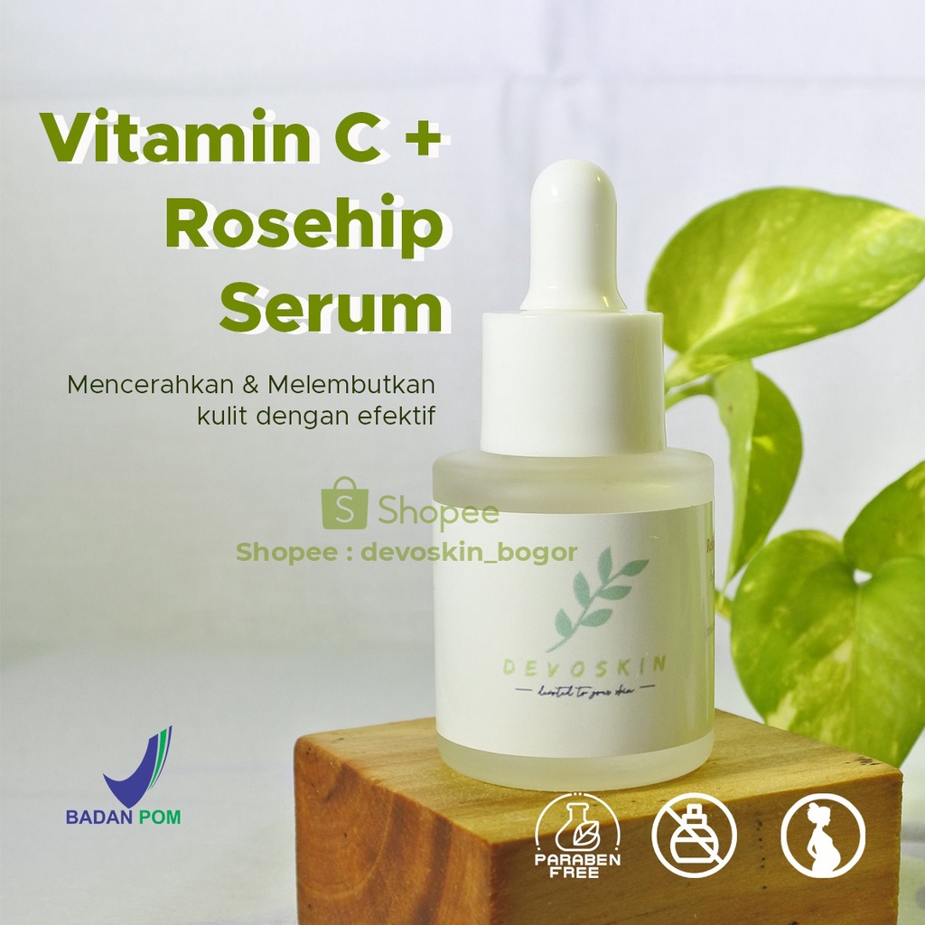 Devoskin Rosehip + vit C Glowing serum