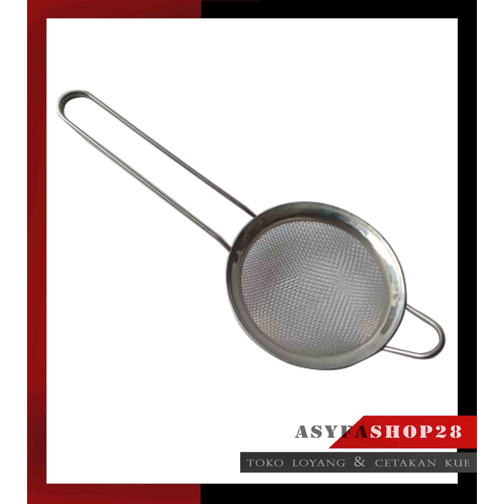 Saringan Stainless 8cm/10cm/12cm