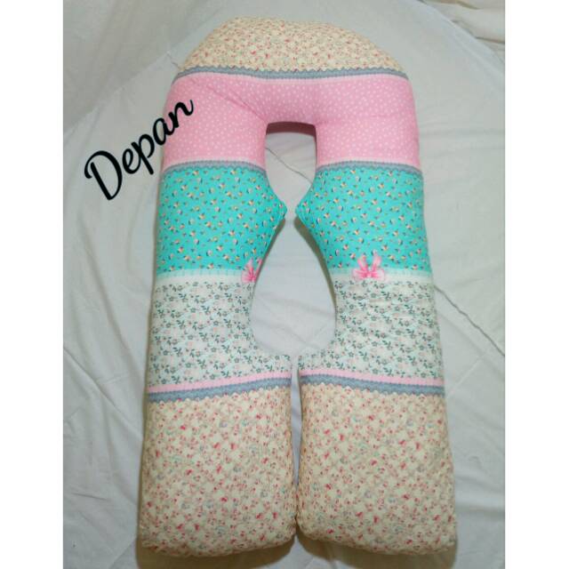Bantal ibu hamil dan menyusui bunga