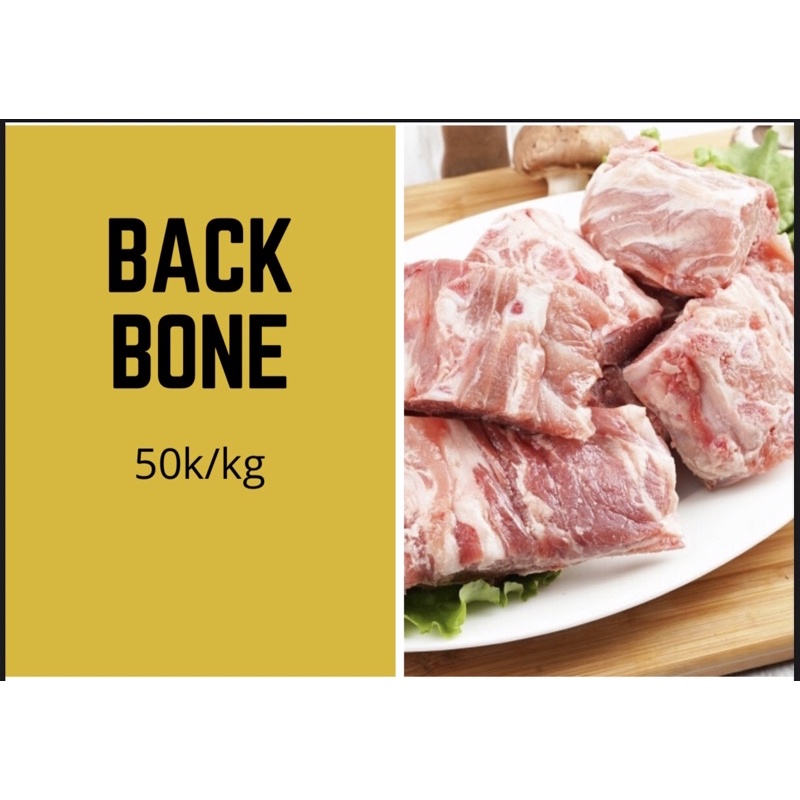 babi back bone 1 kg