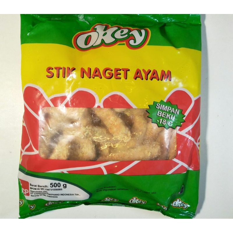 NUGGET STICK OKEY 500GR
