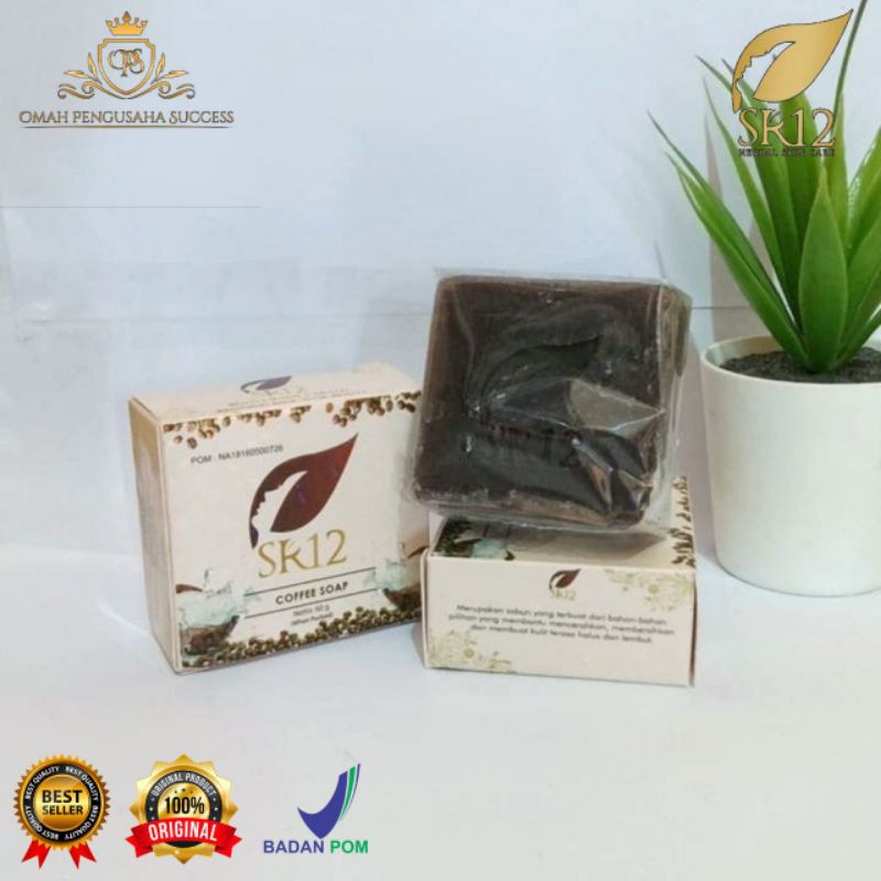 coffee herbal soap