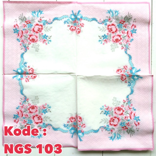Napkin / Tissue decoupage NGS